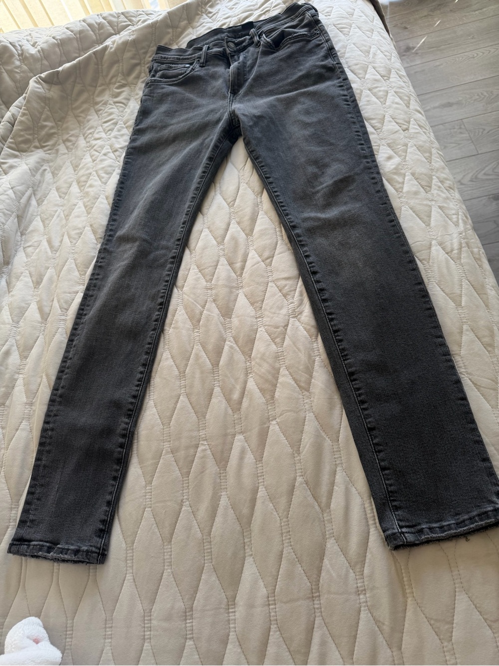 H&M Men's Slim Jeans - Charcoal Gray